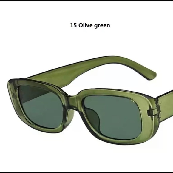 🔴3 for $20🔴Olive Green Sunglasses (Finale Price) - Picture 2 of 4